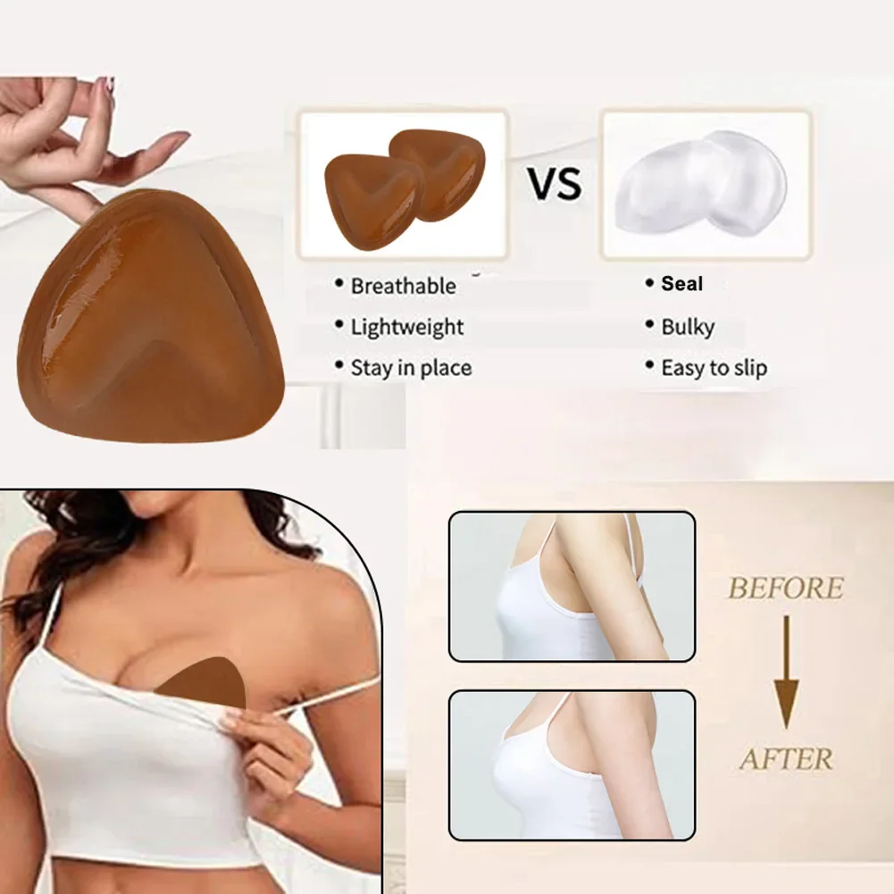 Cuscinetti Removibili Per Spugna Reggiseno Cuscino Per Costumi Da Bagno - Foto 7