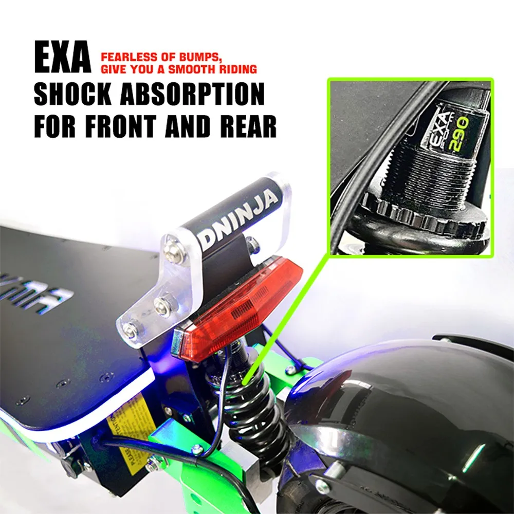 11 Inch Dokma 72V5600W/7000W/8000W Top Speed 85-95km/h Off-road Electric Scooter ZP