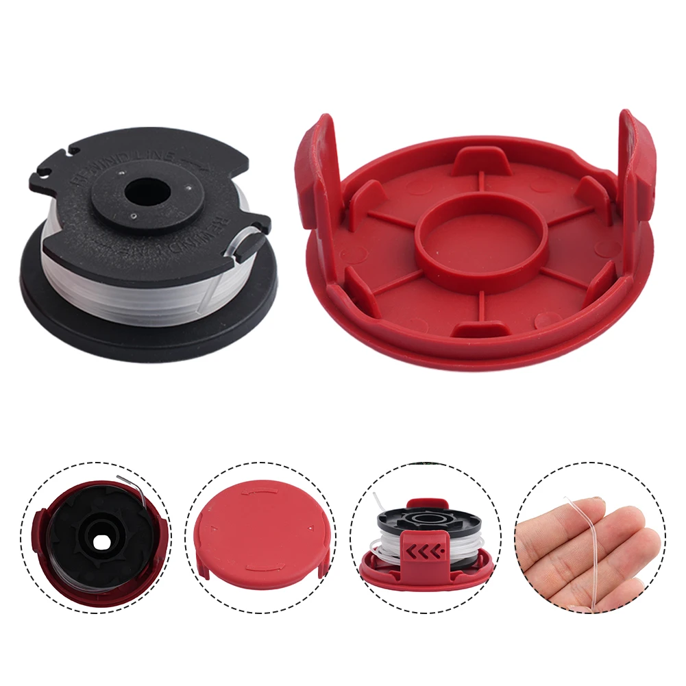 

Spool Cap Cover Make Lawn Maintenance a Breeze with This Spool Trimmer Line and Cap Cover Set for Hyper Tough Trimmers