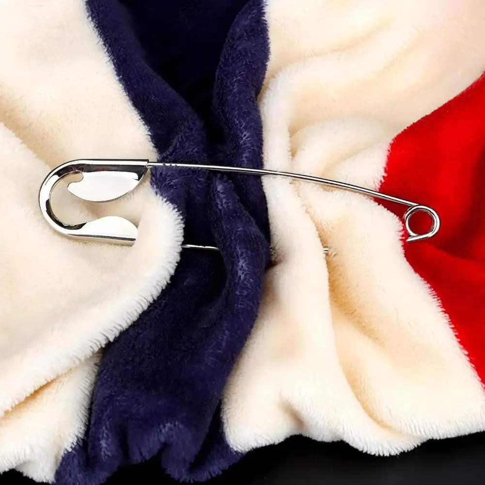 Large size stainless steel safety pin 1Pcs 12.8cm DIY sewing tools accessory needles wrapped safety pins for fixing files