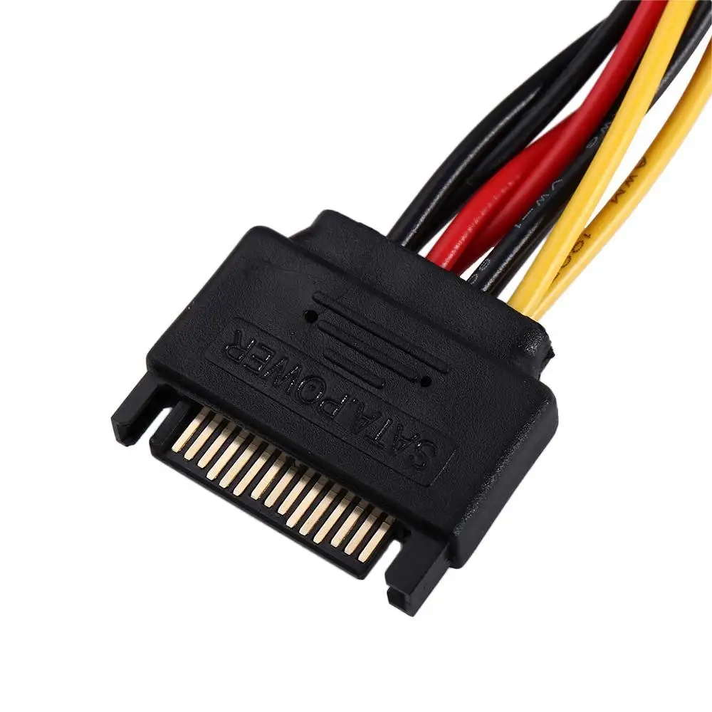 PSU Cable Power Splitter Cable Power Lead Connector Wire SATA Hard Disk SATA Adapter HDD Splitter