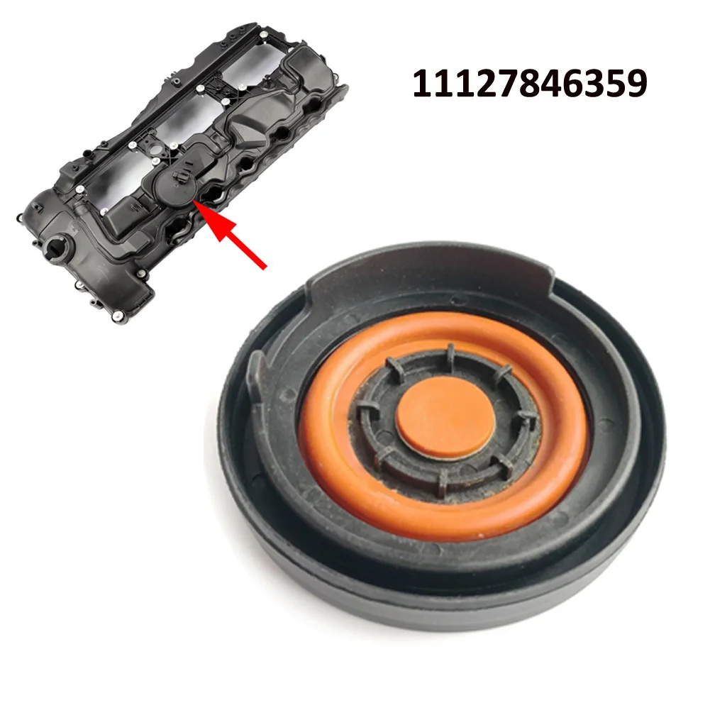 Car Engine Valve Cover PCV Valve Cover With Membrane Repair Kit For BMW F80 F82 M3 S55 3.0L 11127846359