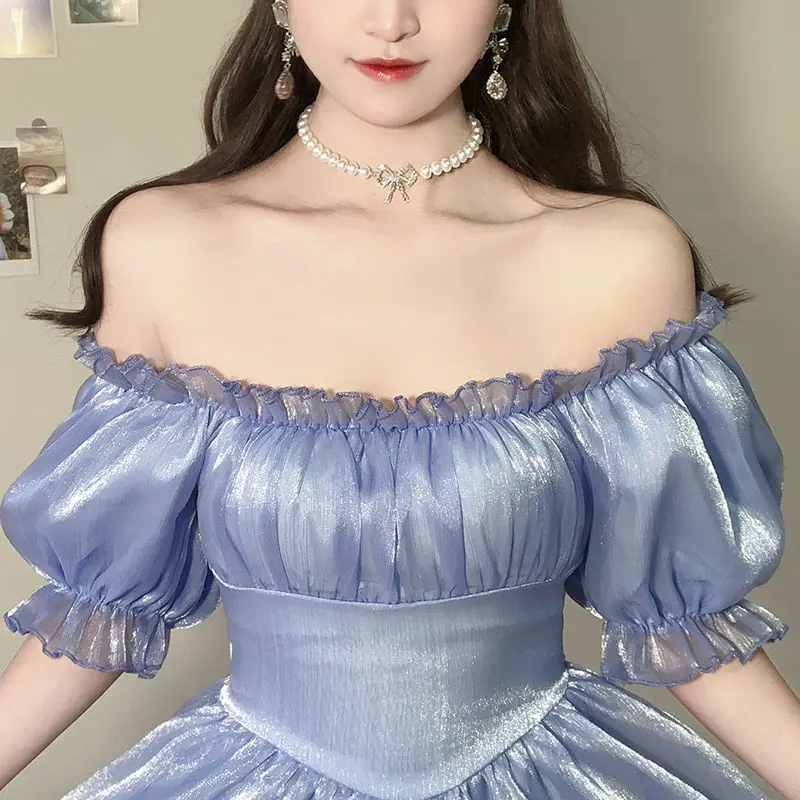  width=800></p>
<h1>SPECIFICATIONS</h1>
<p><span>Brand Name</span>: <span style=color:#333>Miss Tough</span></p>
<p><span>Origin</span>: <span style=color:#333>Mainland China</span></p>
<p><span>CN</span>: <span style=color:#333>Guangdong</span></p>
<p><span>Sleeve Style</span>: <span style=color:#333>puff sleeve</span></p>
<p><span>Silhouette</span>: <span style=color:#333>A-LINE</span></p>
<p><span>Neckline</span>: <span style=color:#333>slash neck</span></p>
<p><span>Decoration</span>: <span style=color:#333>RUFFLES</span></p>
<p><span>Style</span>: <span style=color:#333>Casual</span></p>
<p><span>Dresses Length</span>: <span style=color:#333>Mid-Calf</span></p>
<p><span>Material</span>: <span style=color:#333>COTTON</span></p>
<p><span>Material</span>: <span style=color:#333>POLYESTER</span></p>
<p><span>Material</span>: <span style=color:#333>Assorted</span></p>
<p><span>Age</span>: <span style=color:#333>Ages 18-35 Years Old</span></p>
<p><span>Season</span>: <span style=color:#333>Summer</span></p>
<p><span>Closure Type</span>: <span style=color:#333>Pullover</span></p>
<p><span>Type</span>: <span style=color:#333>regular</span></p>
<p><span>Release Date</span>: <span style=color:#333>Summer 2022</span></p>
<p><span>Fabric Type</span>: <span style=color:#333>Chemical Fiber</span></p>
<p><span>Material Composition</span>: <span style=color:#333>synthetic fiber</span></p>
<p><span>Waistline</span>: <span style=color:#333>empire</span></p>
<p><span>Pattern Type</span>: <span style=color:#333>Solid</span></p>
<p><span>Profile Type</span>: <span style=color:#333>A</span></p>
<p><span>Model Number</span>: <span style=color:#333>X224213</span></p>
<p><span>Sleeve Length(cm)</span>: <span style=color:#333>short</span></p>
<p><span>Place Of Origin</span>: <span style=color:#333>China (mainland)</span></p>
<p><span>Gender</span>: <span style=color:#333>WOMEN</span></p>
<p>“</p>
			</div>
					<div class=