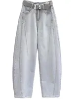 Spring Summer New Loose Dad Jeans Women Wide Leg High Waist Denim Pants Elastic Banana Long Trousers Sli Slimming Effect - Image 4