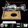 300ML Stainless Steel automatic mini popcorn machine home small popcorn pots old fashioned hand cranked popcorn maker 4