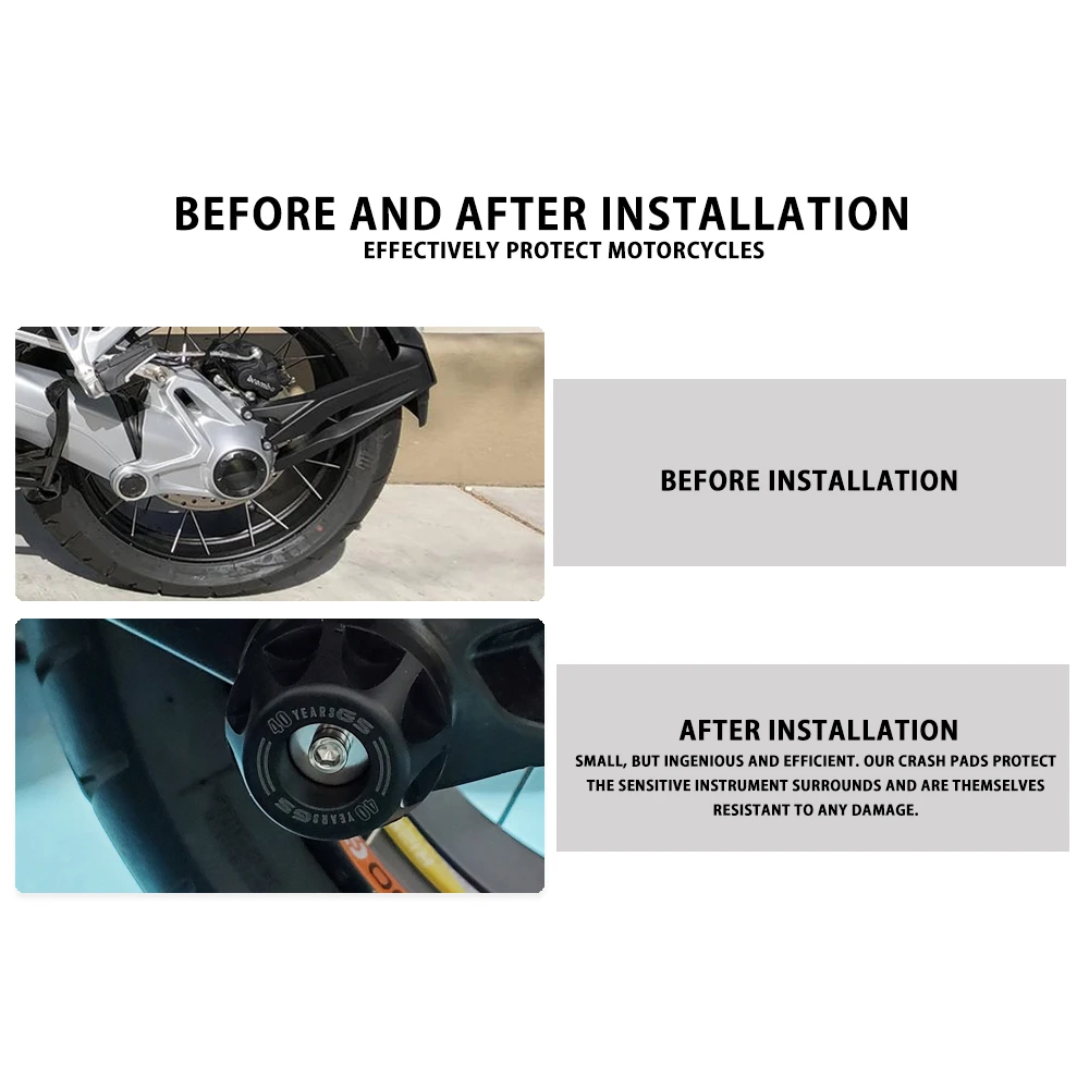 R1250GS ADV Cardan Crash Slider Protector Final Drive Housing Fit For BMW R  1200 GS LC 04-24 R1200RT 05-19 R nine T Racer 14-19 - AliExpress