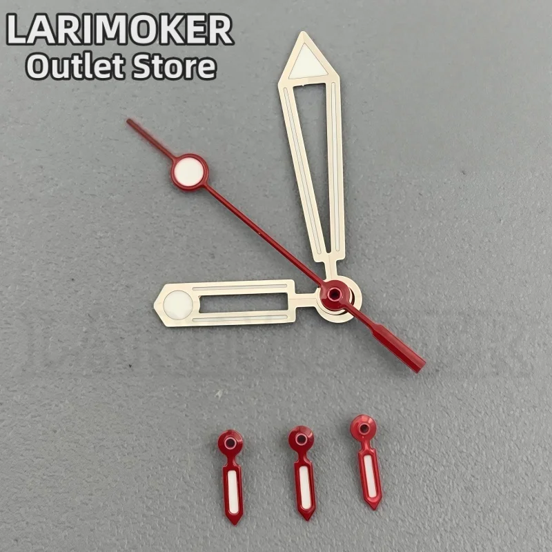 LARIMOKER Multicolor Luminous Watch Hands - Red, Orange, Green, Gold, Rose Accessory
