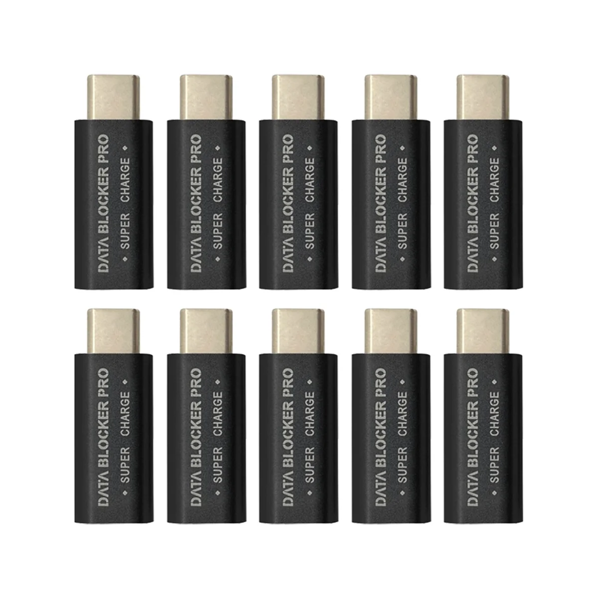 

10 шт., USB Type-C адаптер для блокировки данных