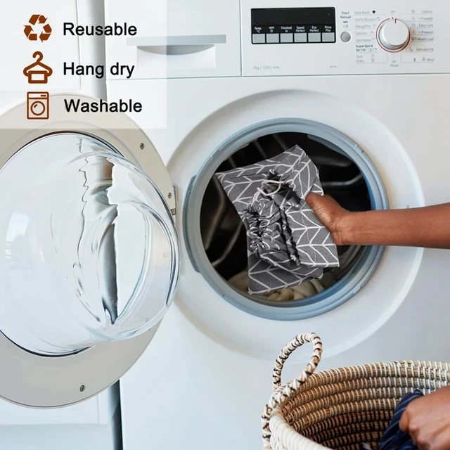 Konyhai Szemetes Táska Tároló Mosható Élelmiszertáska Fal Lógó Könnyű Extrakciós Műanyag Zacskó Függő - Image 2