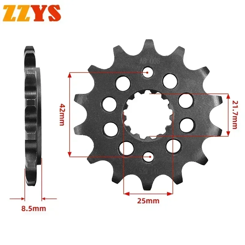 

520 14T 14 Teeth Front Sprocket Gear Staring Wheel Cam For Kawasaki Road ZX550 ZX550A Unitrack ZR550B ZR550 Zephyr 550 ZR ZX 550