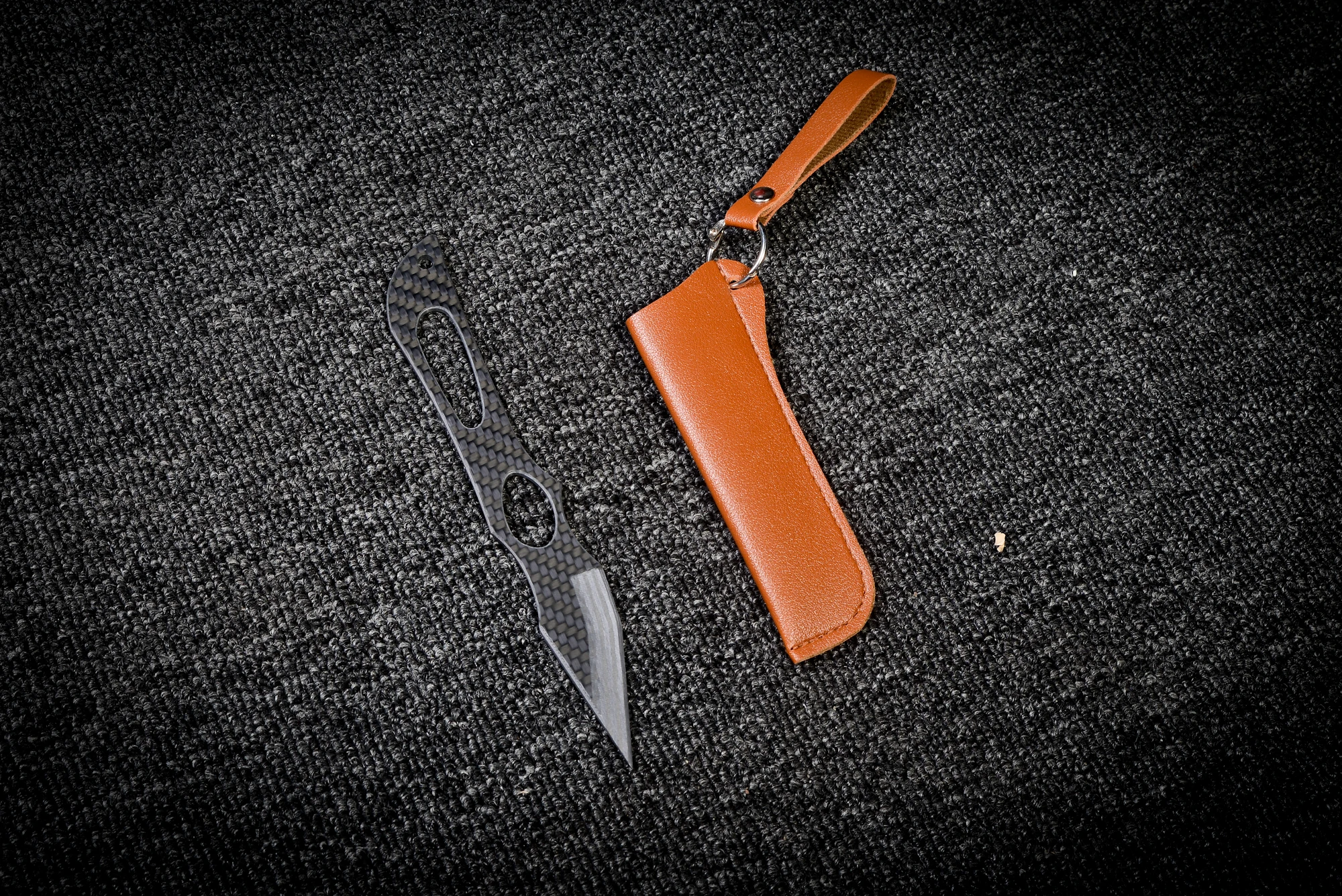 Carbon fiber utility knife small express knife dry carbon unpacking special artifact unpacking small mini artifact