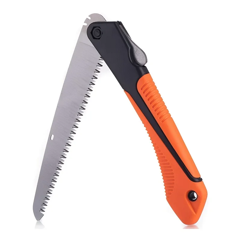 8-Inch Folding Hand Saw with Ergonomic Non-Slip Grip for Wood PVC Camping Gardening Hunting folding saw hand saw