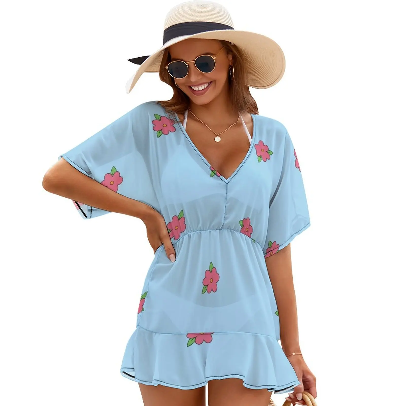

Homer's Mumu- King Size Homer- Big Print Cover Ups Dress woman summer outfits for women 2024 women party dresses