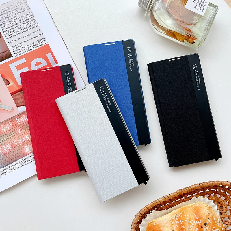 Samsung Note Note 10 Lite Clear View Cover Smart Sleep Awake - Main Image