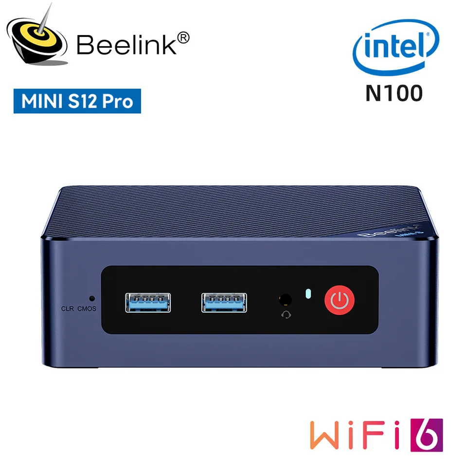 Beelink Mini PC N100 S12 Pro Twin Lake N150 S13 16G500G Mini S