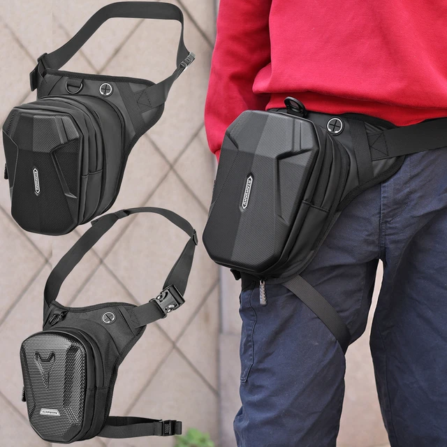 Bolsa de viaje táctica impermeable para motocicleta, riñonera informal para  exteriores, riñonera - AliExpress