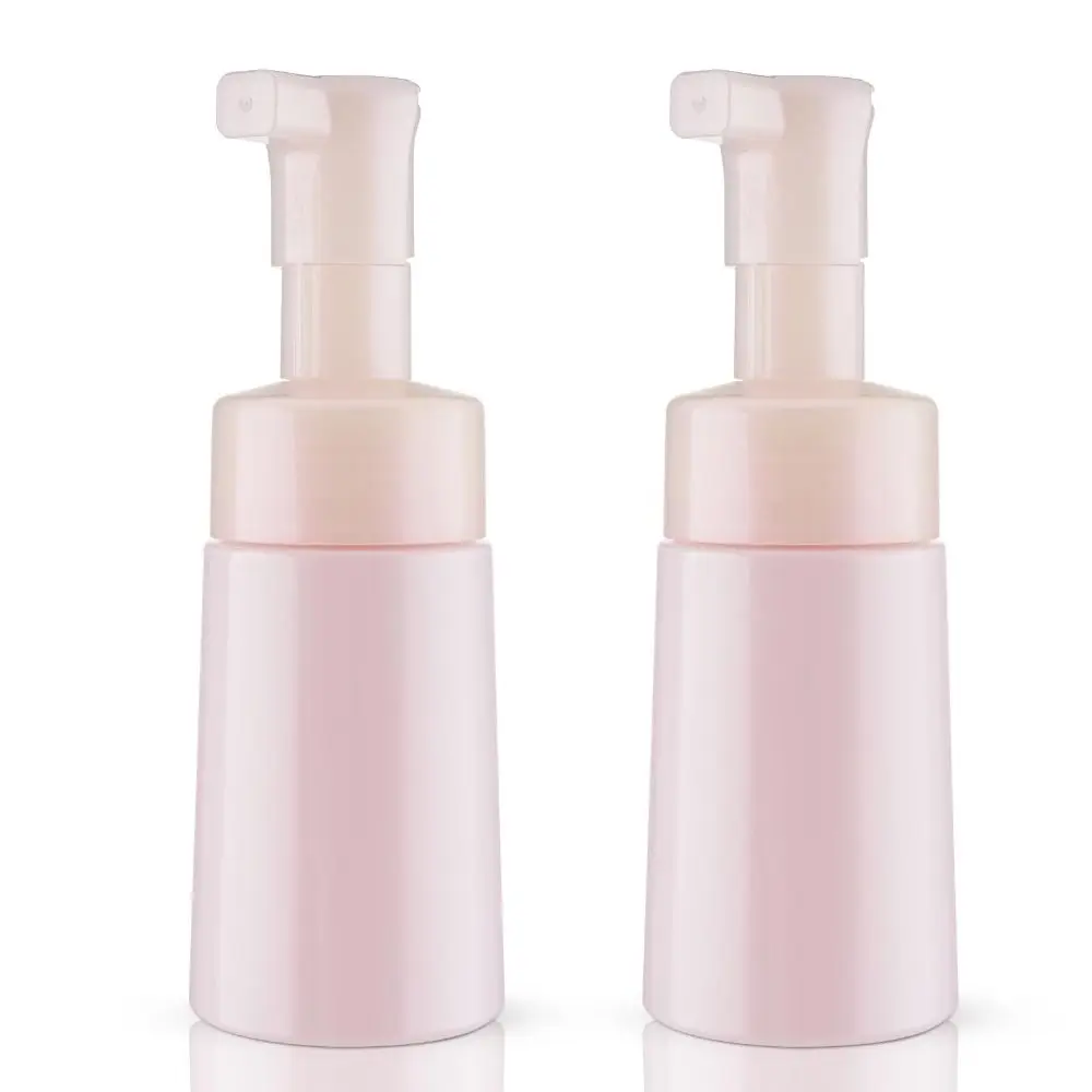 

2pcs Portable Foam Pump Bottle 100/150/200ml Cleanser Lash Shampoo Bottles Foaming Soap Dispenser Refillable Containers