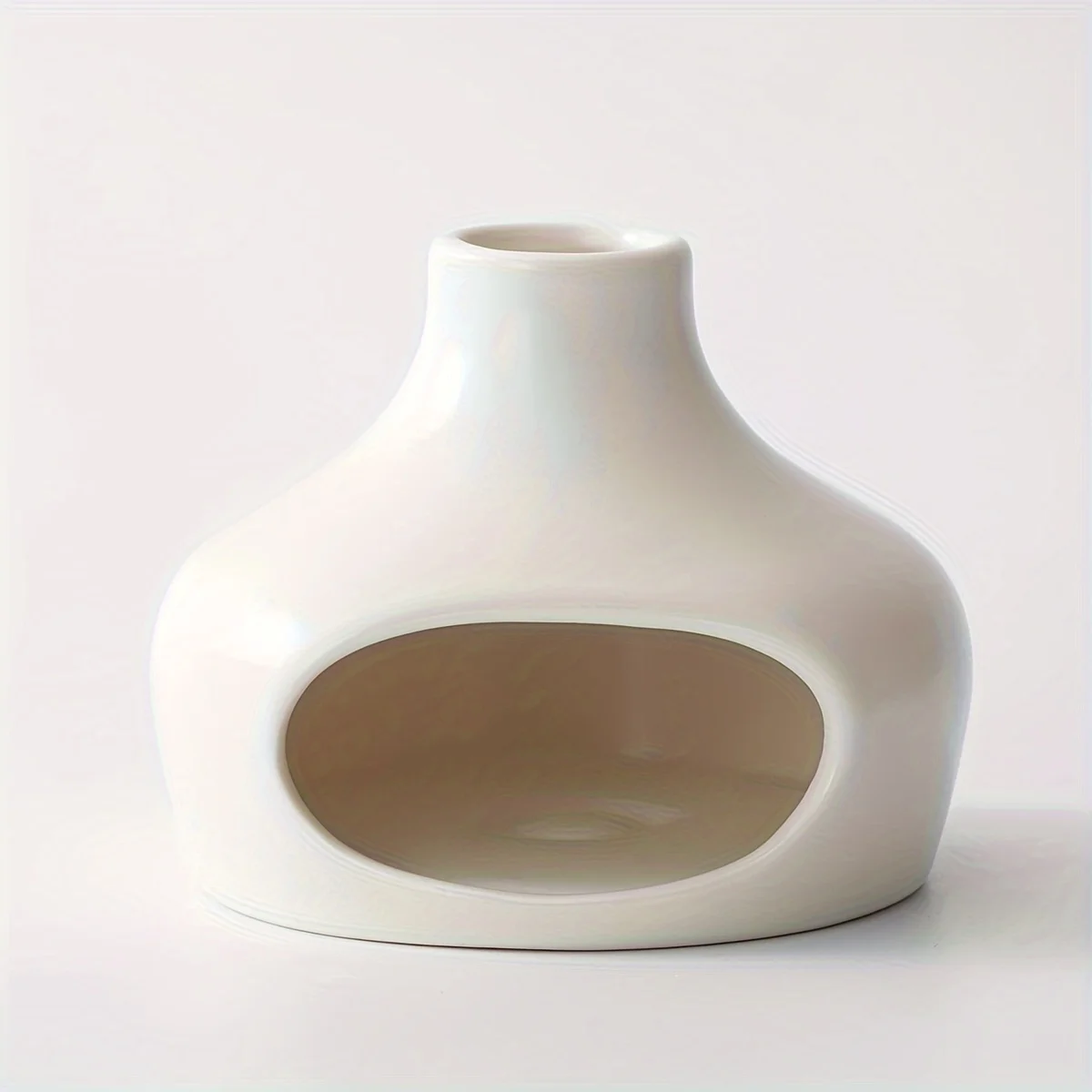 Bruciatore Artigianale Per Palo Santo In Ceramica Verde – Piatto Per Incenso E Salvia, Alto 12 Cm - 5