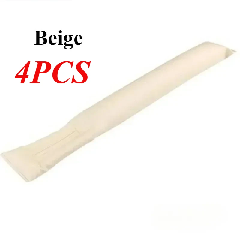 Premium Leather Car Seat Gap Filler - Soft Padding & Spacer Organizer for Seamless Interior Styling (1/2/4 Pack)