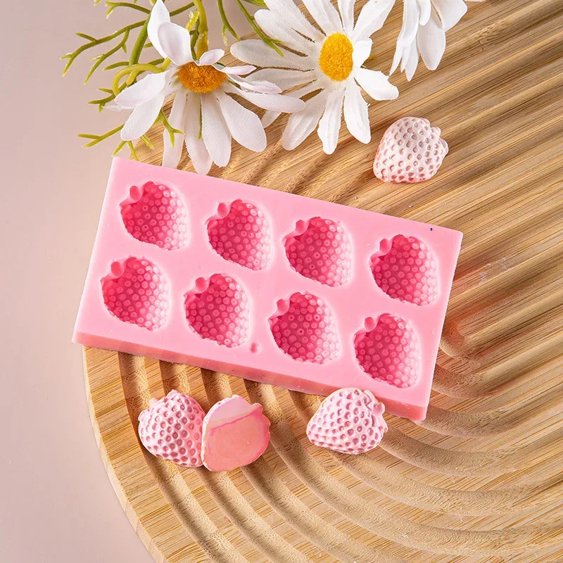 Strawberry Baking Silicone Mold Silicone Handmade Candy Strawberry