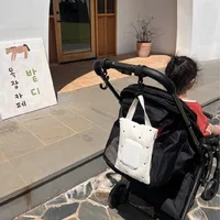 Baby Stroller Accessories Portable Wet Wipes Case Extraction Flip Tissue Box Korea Cute Towel Cover Newborn Hanging Bag For Cart 2