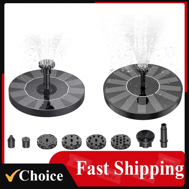 태양열 분수 펌프: 정원을 활기차게 하는 친환경적 수 장식