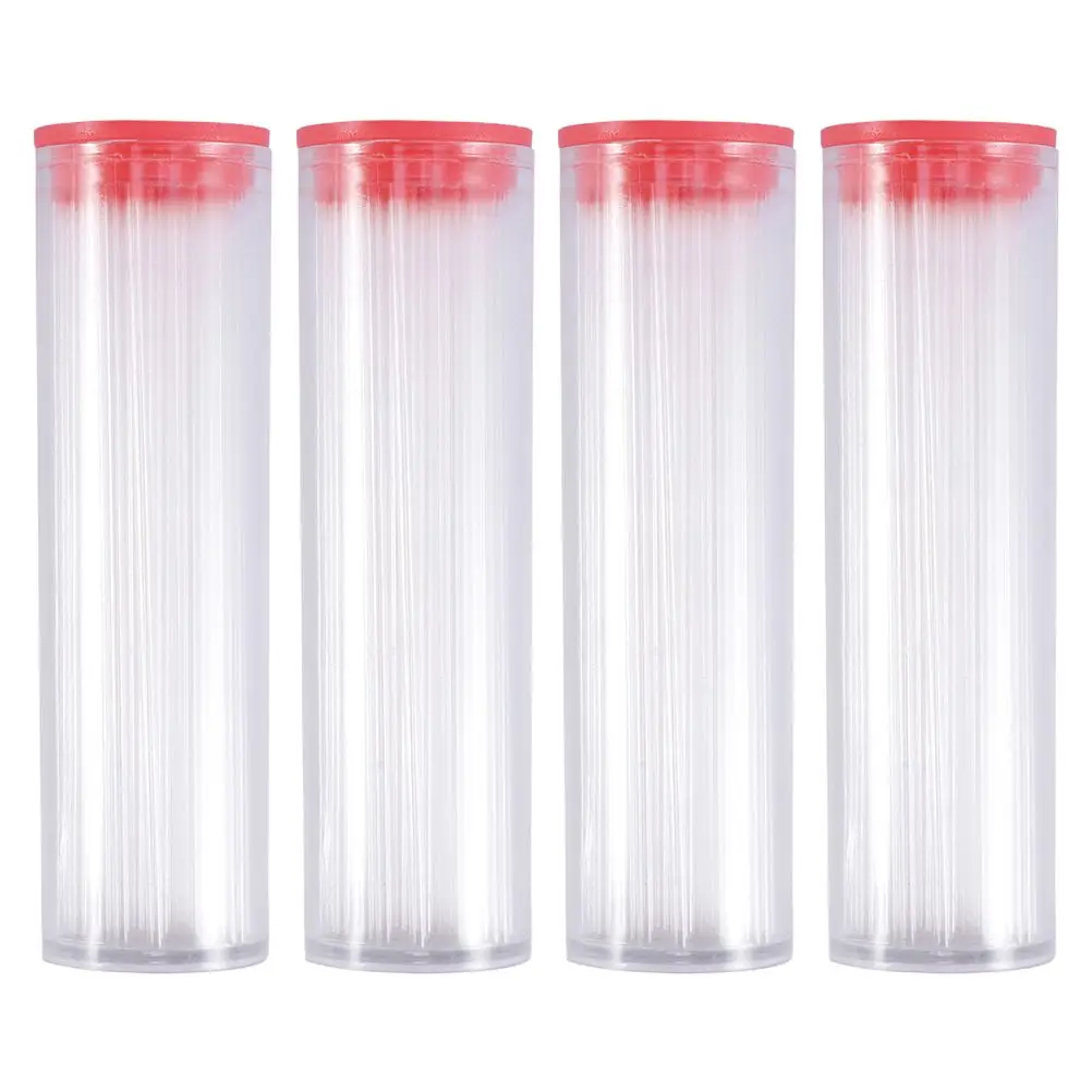 400 Pcs 유리 모세관 혈액 샘플링 실험실 도구 헤마토크릿 튜브 멜팅 피펫 지리 교육용