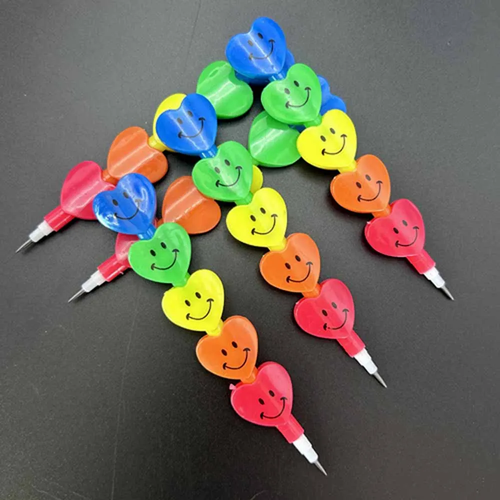 20pcs Creative Kids Cute Building Block Pencil Painting Cartoon Cute Pencils No Sharpening Pencil School Supplies 5