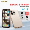 2025 SERVO S16 Mini 4.0" Smartphone Android 10.0 3G WCDMA 2GB+16GB 5MP Camera Play Store WiFi Hotspot Super Small Phones Type-C 1
