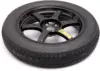 Complete Spare Wheel and Tire - Compatible with 2017+ Tesla Model 3 Long Range & RWD Trims - Includes 18x4 Rim, 125/80R18 Tire 4