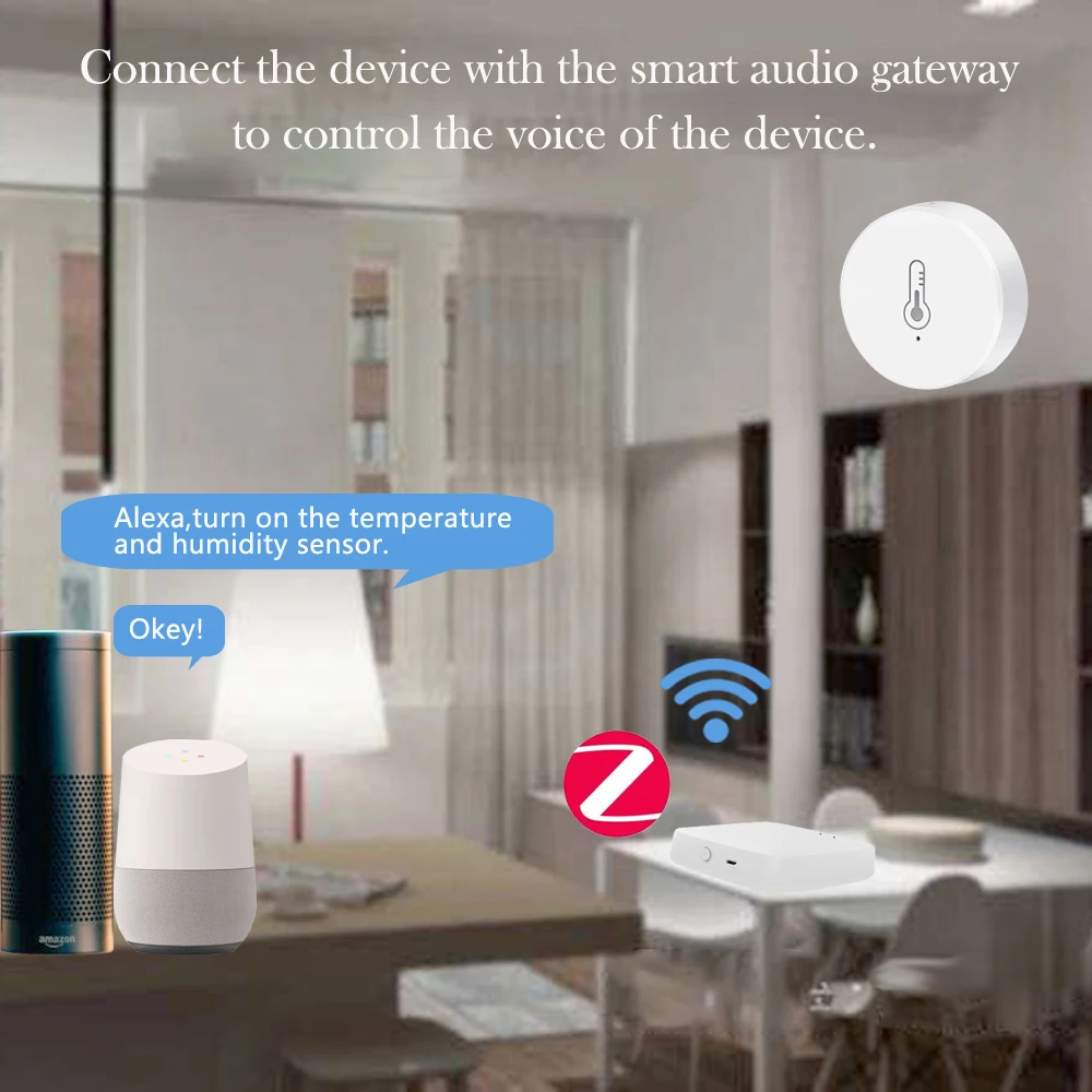 Tuya-ZigBee 무선 허브 게이트웨이, ZigBee 장치용 스마트 홈 자동화, Alexa Google 홈 음성 제어와 호환