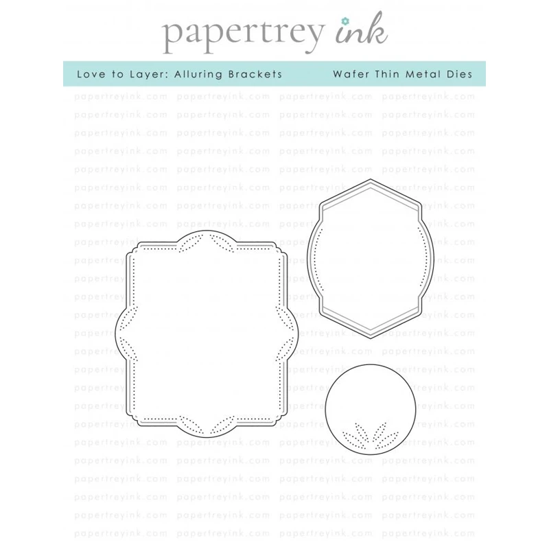 

2023 New Arrival Love to Layer Alluring Brackets Metal Cutting Dies Scrapbooking for Paper Making Frames Card Craft no Stamp