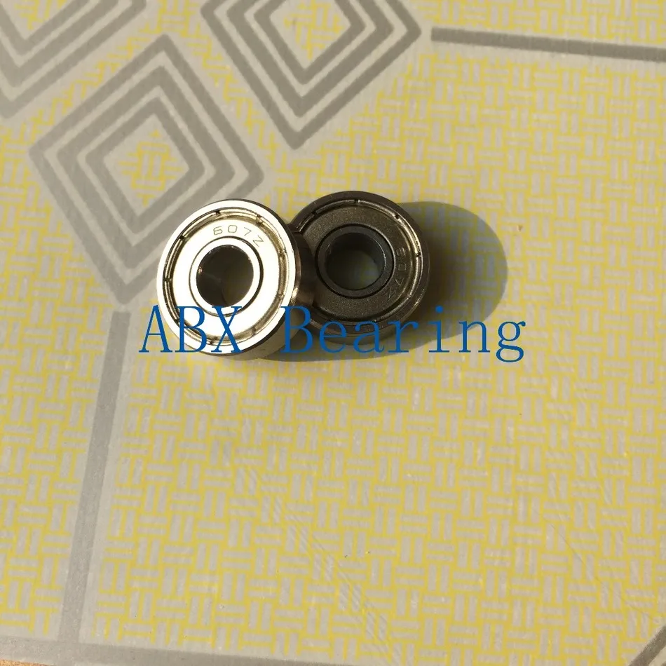 607ZZ 607-2RS Bearing (10PCS) 607Z 607 deep groove ball bearing 7x19x6mm miniature bearing