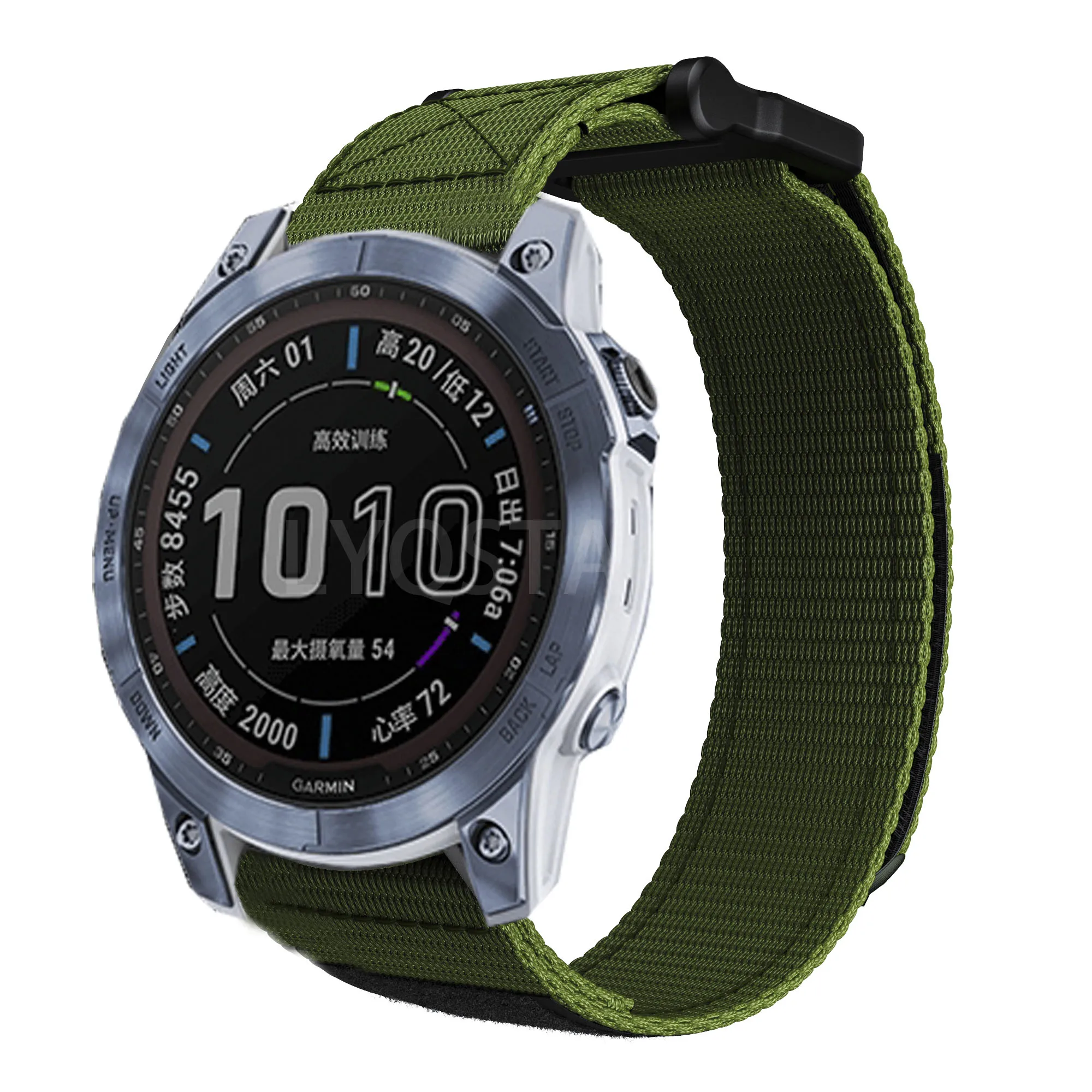 26 Garmin Fenix 7X 7 Epix/Instinct 2/Coros VERTIX VERTIX2  22mm  Ϸ ո  Ʈ Easy Fit Quick Release Wirstband