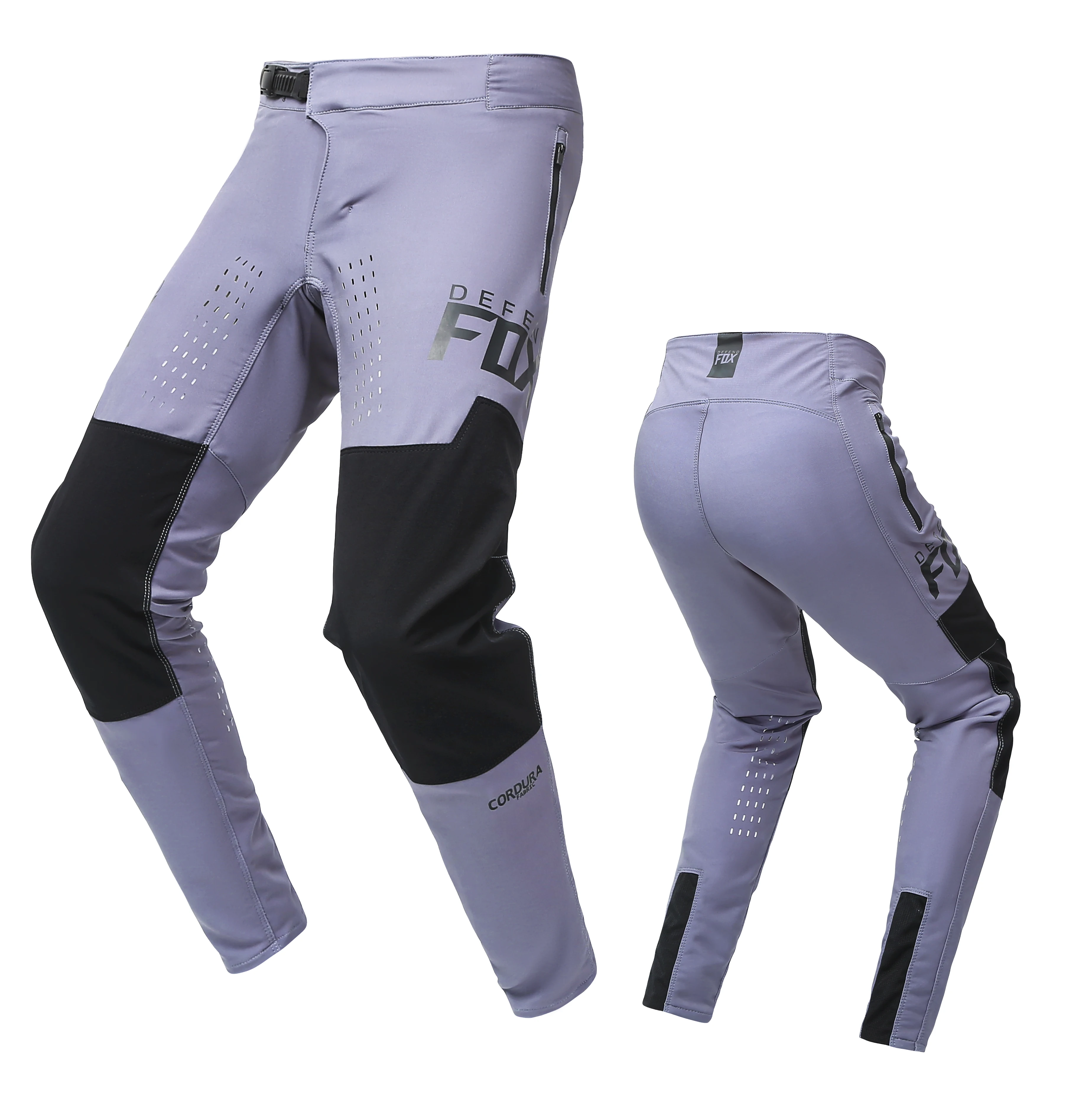 

2024 New MX Motocross Dirt Bike Quick-drying Pants Men's For Noizfox Defend MTB BMX ATV Mountain Bike Cycling Pants gray