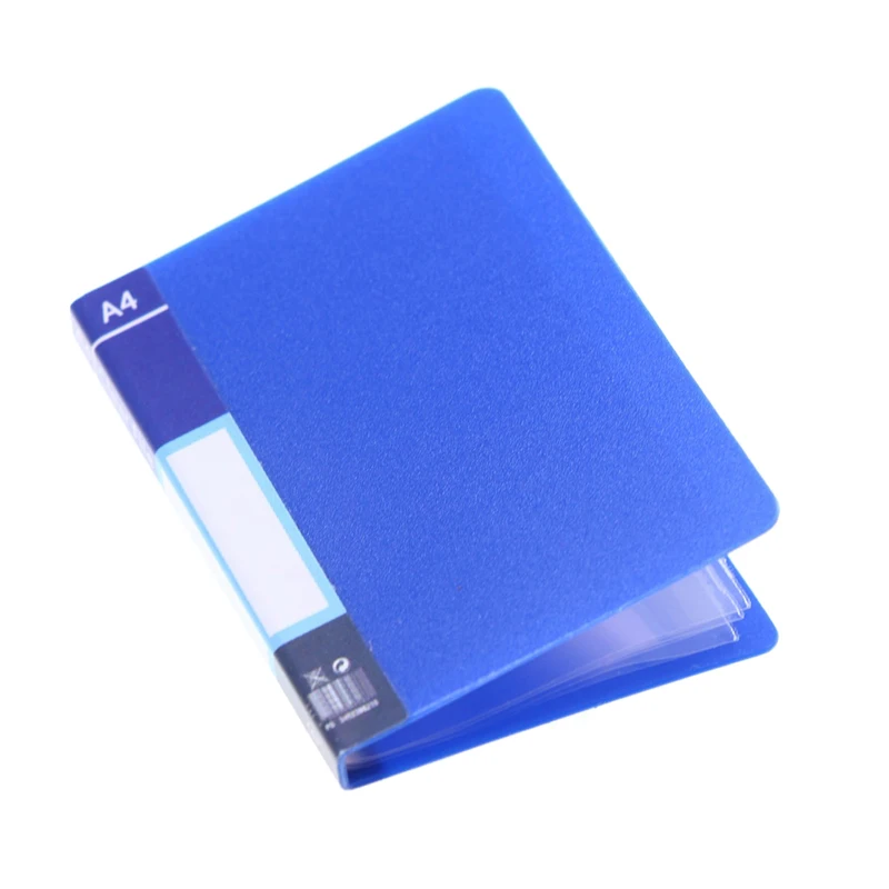 Doll House Accessories: 1:12 Miniature Simulation File Book Folder Model Decor Toy