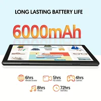 BAKEN 10-inch Android 15 tablet, 12GB (3+9 expandable) RAM + 64GB ROM, quad-core processor, WiFi, Bluetooth (available colors) - Image 6