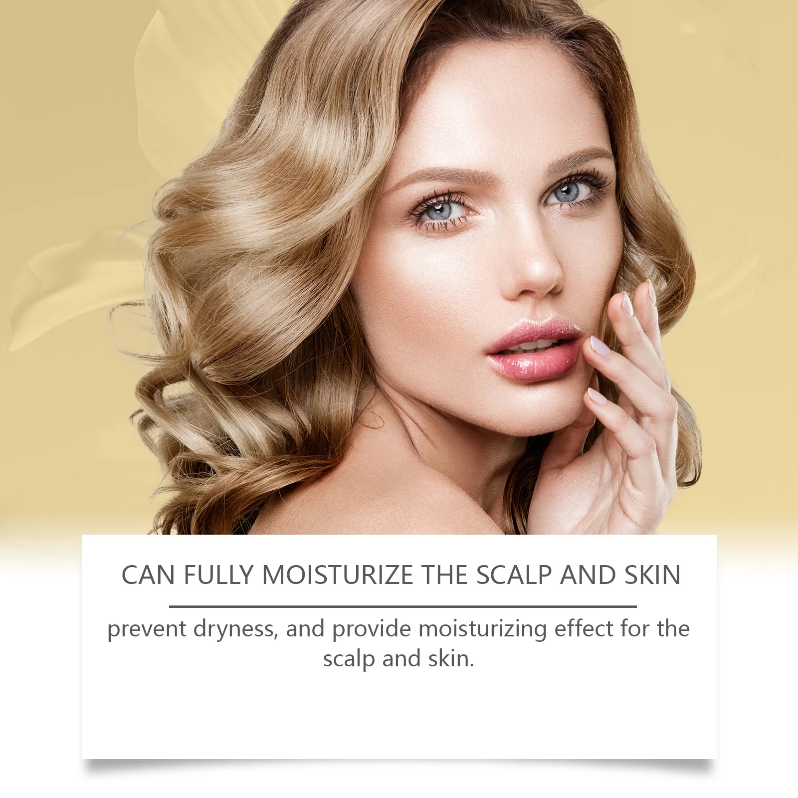 Daily Hair Care Argan Oil - Multi-Functional, Moisturizing & Hydrating, Nourishes Shiny Hair Essential Oil