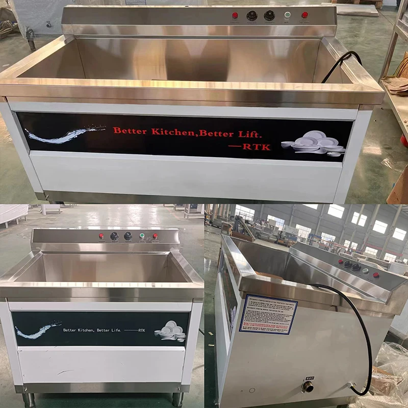 Kitchen Cleaning Equipment Dish Washers 800mm Commercial Ultrasonic Dishwasher Machine For Kitchen 2