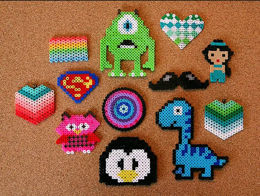 Mecanismo para poder hacer tu reloj de pared hama beads mini o midi.