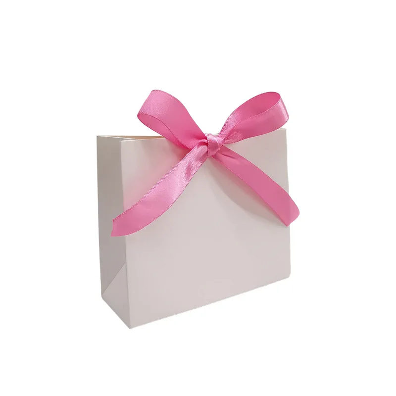 12/24 Stück Kraftpapier Geschenktüten Mini Hochzeits-Gastgeschenk DIY Geschenkverpackung Tasche Box Gäste Babyparty Geburtstag Party Dekoration – Detail 4