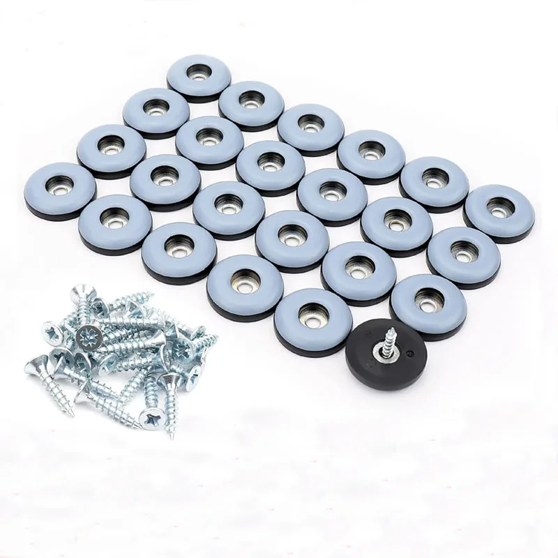 furniture gliders with screws PTFE for sofa bed table couch dining chairs heavy duty