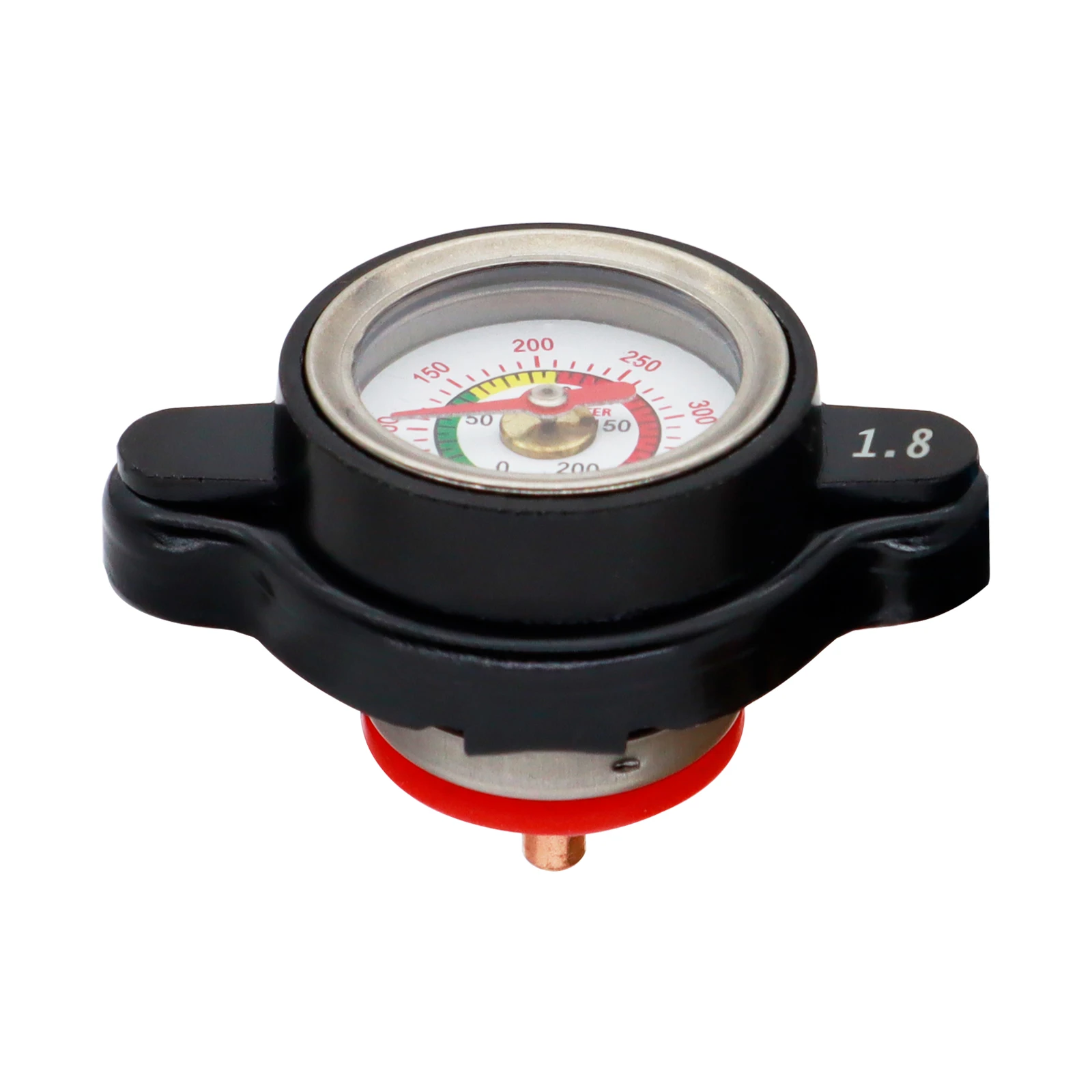 Temperaturanzeige Kühlerdeckel für Honda Kawasaki Yamaha Suzuki Mitsubishi Polaris Ranger Motorrad Auto 1,8 Bar 25,6 Psi ersetzen – Detail 5
