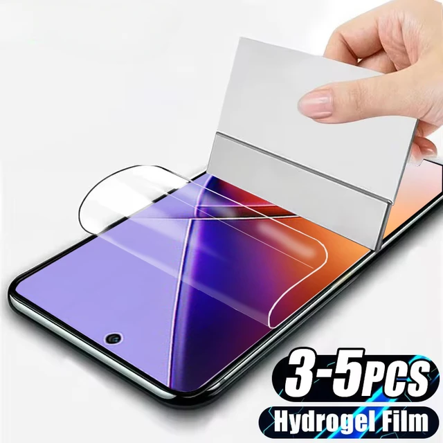 3 5pcs Hd Clear Hydrogel Film For Infinix Note 40x 40 30 Vip Screen Protectors For.jpg
