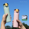 320/460ML Kids Stainless Steel Thermal Bottle Portable Kids Straw Mug Cold and Hot Thermal Thermos Student Water Bottle 2
