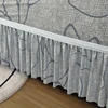 1 pack elastic pleated skirt sofa cover all-inclusive sofa cover universal simple modern sofa protective cover suitable for living room study bedroom hotel hotel sofa cover 6