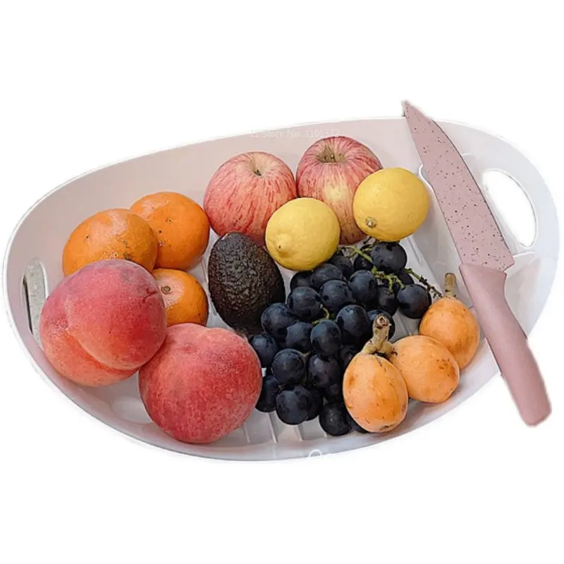 Household Bowl Rack Drain Basket Cup Rack Kitchen Fruit Food Storage Basket Countertop Storage Put Tableware
