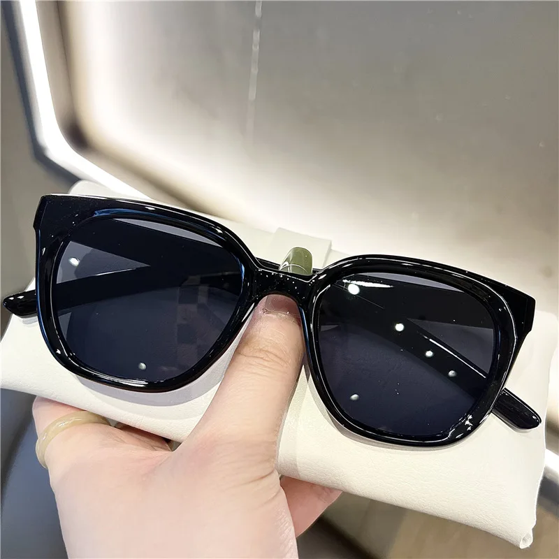 

Очки солнцезащитные женские квадратные в стиле ретро, винтажные зеркальные модные солнечные очки «кошачий глаз» в маленькой оправе, с защитой от ультрафиолета