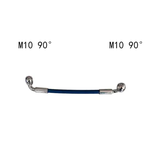 Universal Motorcycle Stainless Steel Braided Brake Hose AN3 Reinforced Front Rear Hydraulic Scooter Brake Clutch Pipe M10 Banjo - Image 18