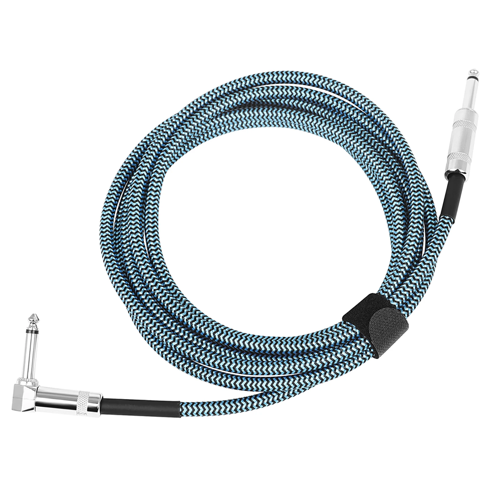 HK-LADE 3m Gitarren-Audio kabel Rausch unterdrückung linie 6,35mm farb geflochtenes abgeschirmtes Kabel Bass E-Gitarre Zubehör & Teile – Detail 7